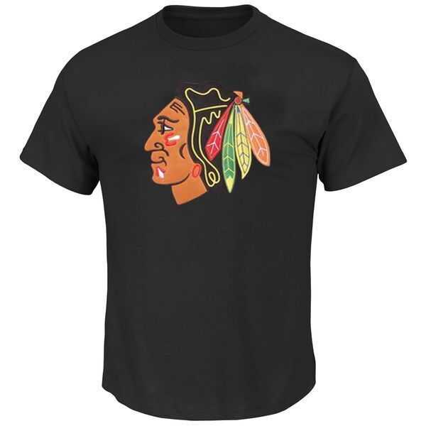 NHL Chicago Blackhawks Big & Tall Logo Black T-Shirt WEM,We sell and wholesale NHL Chicago Blackhawks Big & Tall Logo Black T-Shirt WEM on line form chian!
